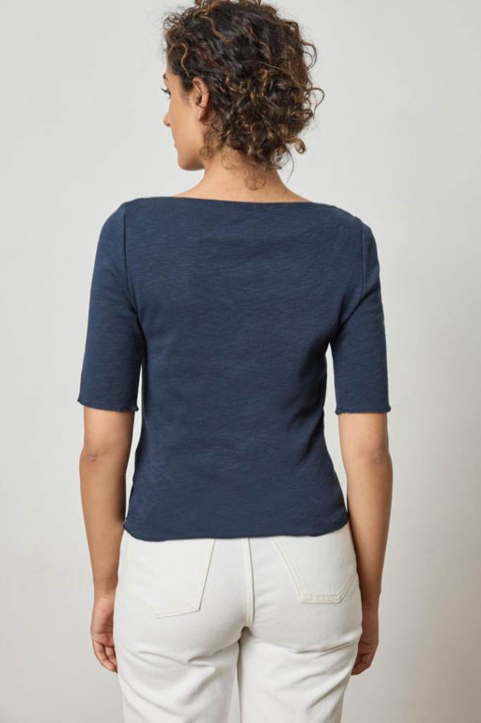 ELBOW SLEEVE BOATNECK