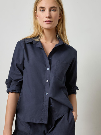 POPLIN BUTTON DOWN
