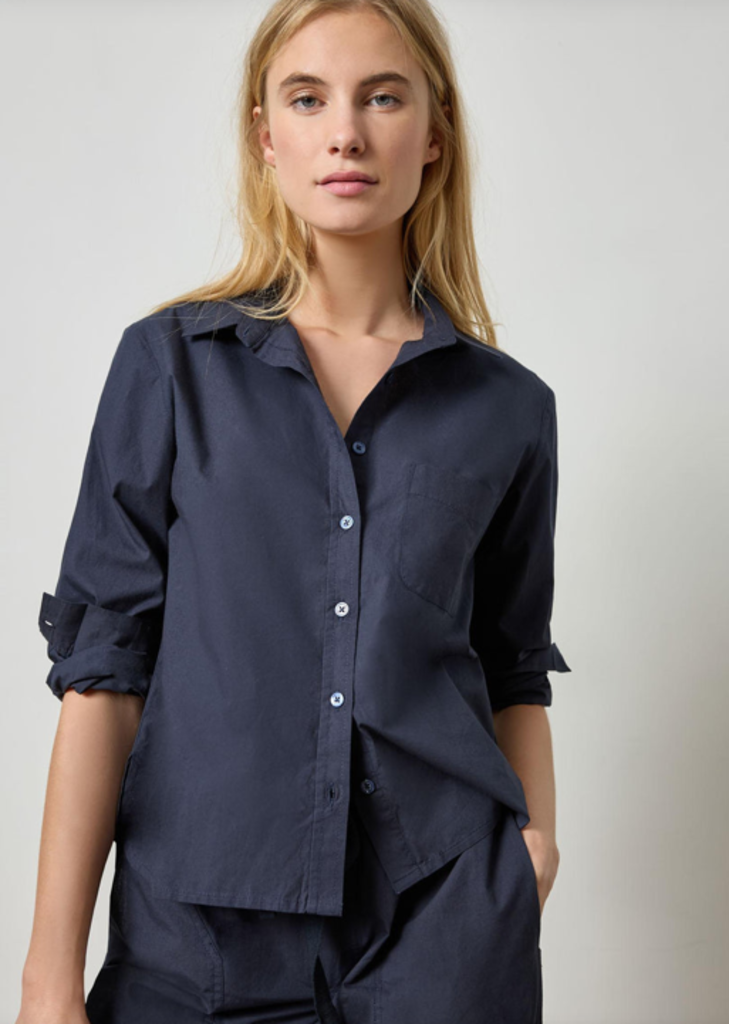 POPLIN BUTTON DOWN