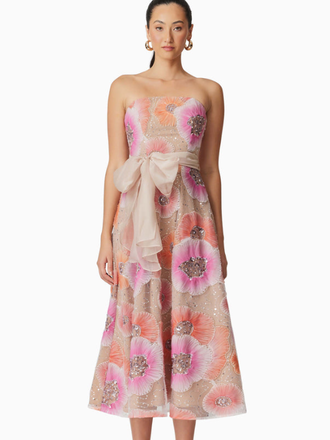 ELLIATT BRITTANY A-LINE MIDI DRESS