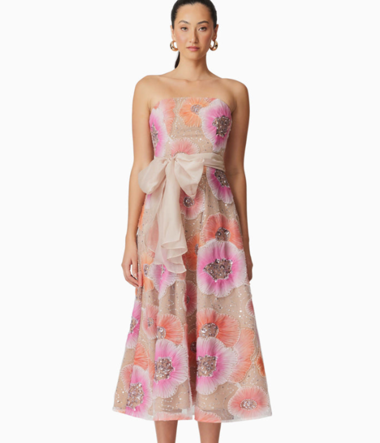 ELLIATT BRITTANY A-LINE MIDI DRESS