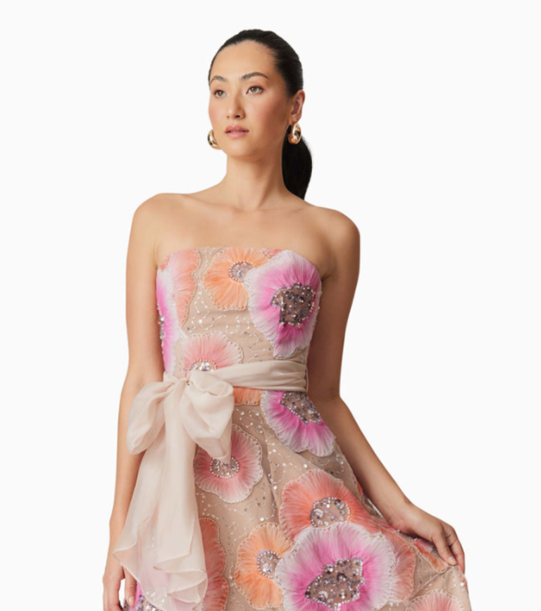 ELLIATT BRITTANY A-LINE MIDI DRESS