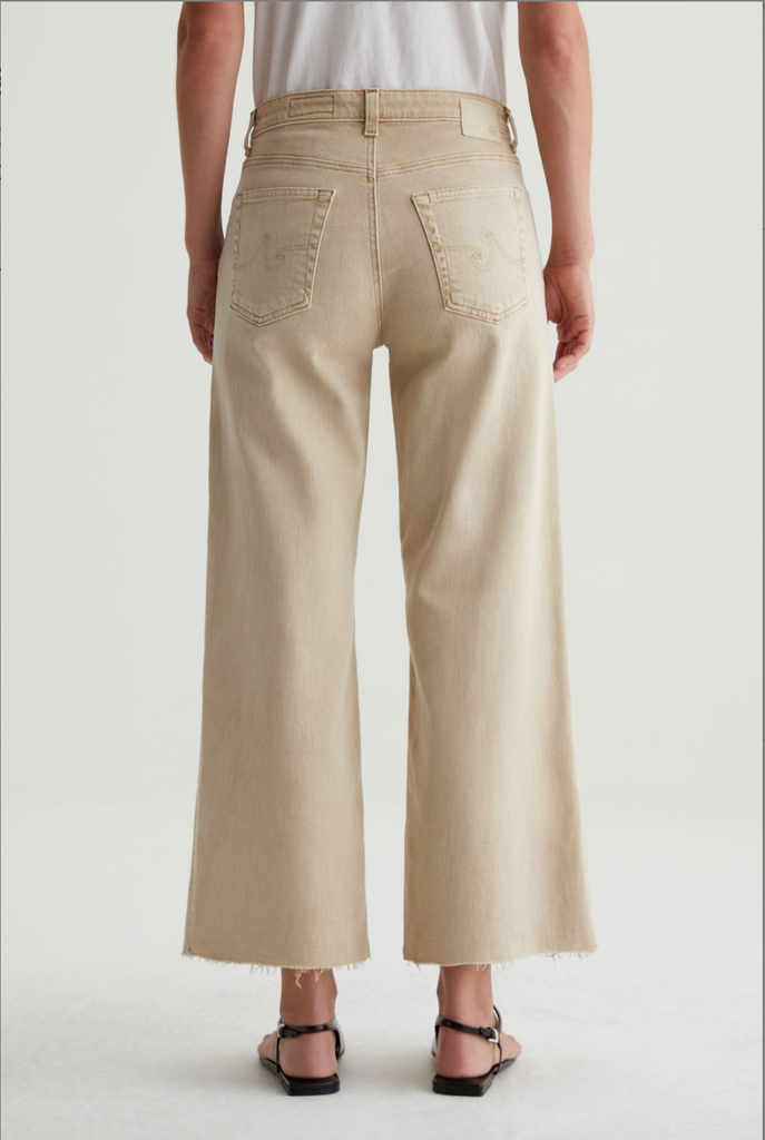 AG JEANS SAIGE WIDE LEG CROP JEAN