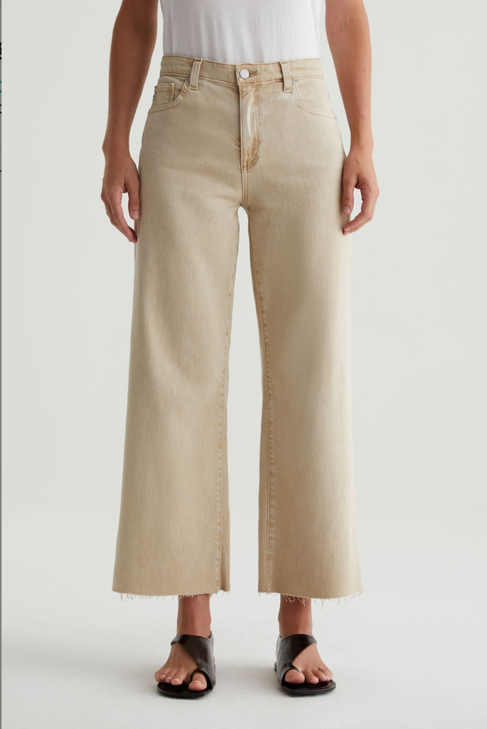 AG JEANS SAIGE WIDE LEG CROP JEAN