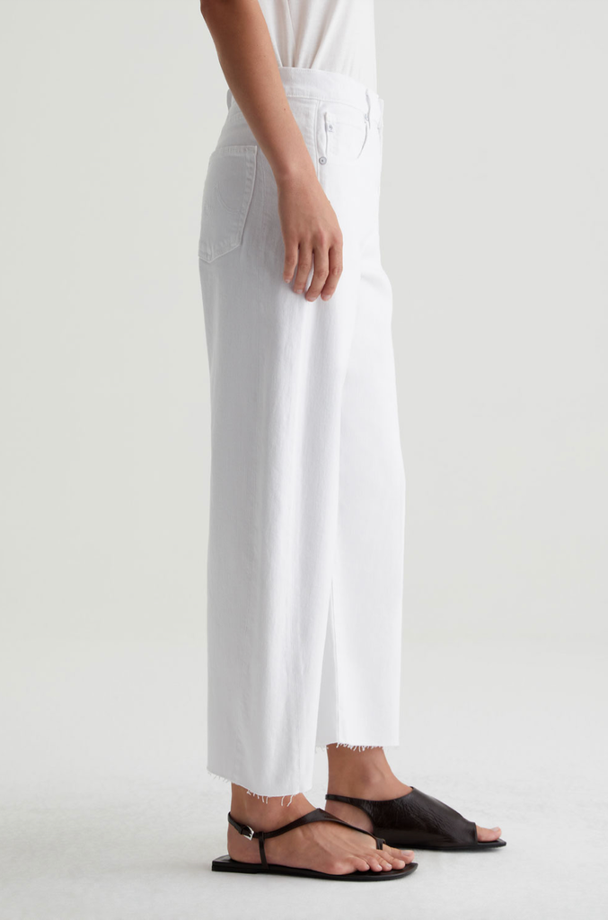 AG JEANS HATTIE CROP HIGH RISE BARREL JEAN