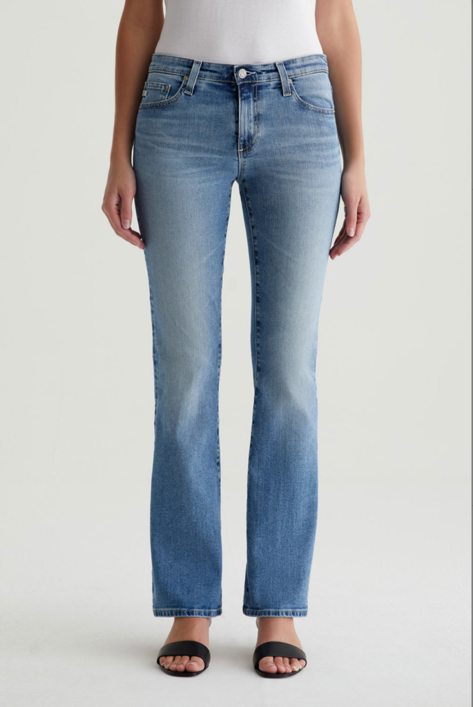 AG JEANS ANGEL LOW RISE BOOT JEAN