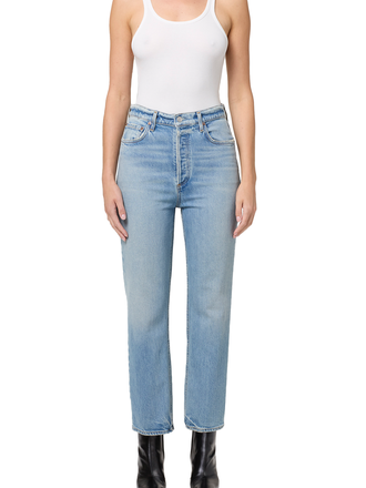 AGOLDE 90'S PINCH WAIST CROP JEAN