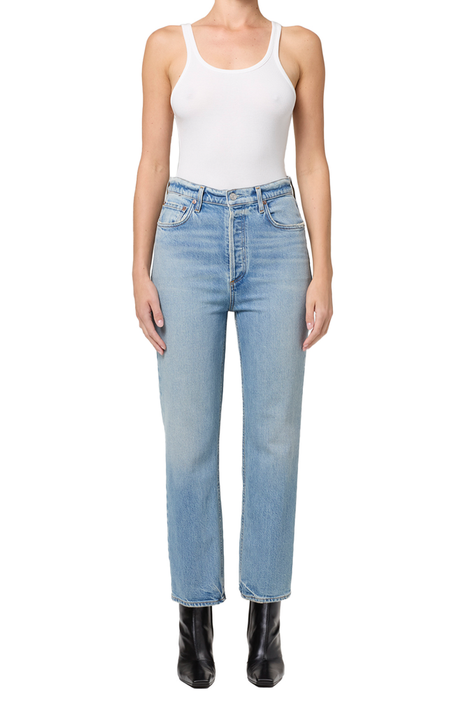 AGOLDE 90'S PINCH WAIST CROP JEAN