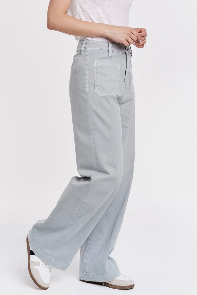 ANOTHER LOVE BRISTOL PATCH POCKET HIGH WAIST PANTS