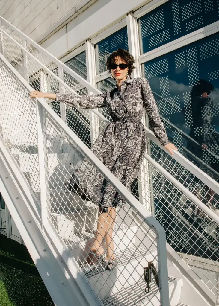 LOVE THE LABEL LILLABELLE MIDI DRESS