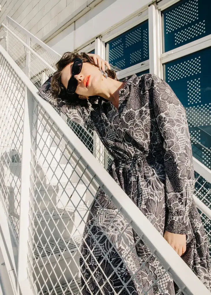 LOVE THE LABEL LILLABELLE MIDI DRESS