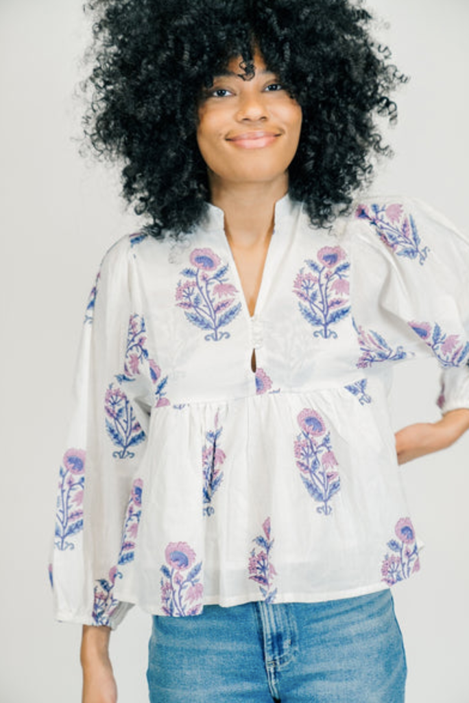 VICTORIA DUNN BLUFFTON BLOUSE