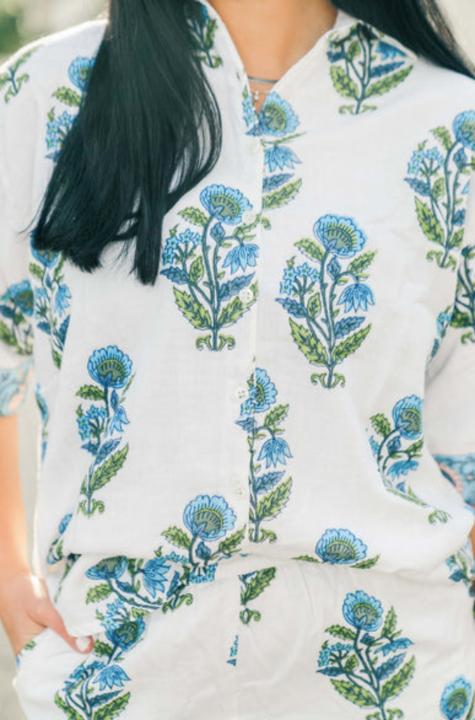 VICTORIA DUNN EMORY BLOUSE