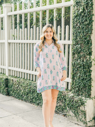 VICTORIA DUNN SULLY MANDARIN DRESS