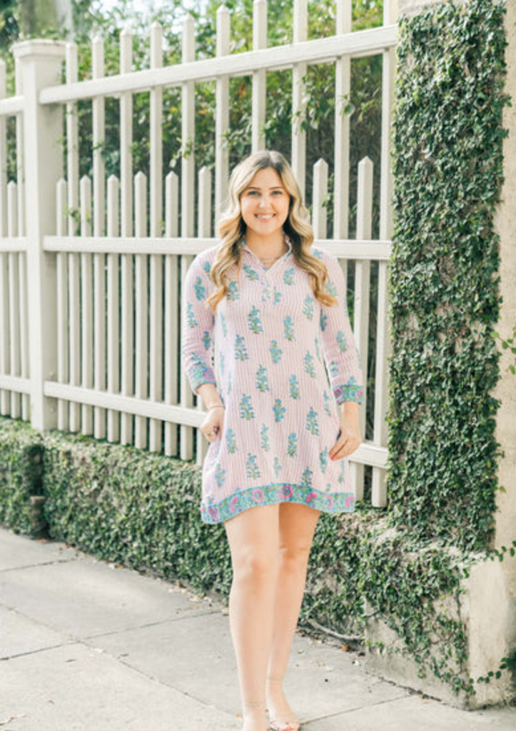 VICTORIA DUNN SULLY MANDARIN DRESS