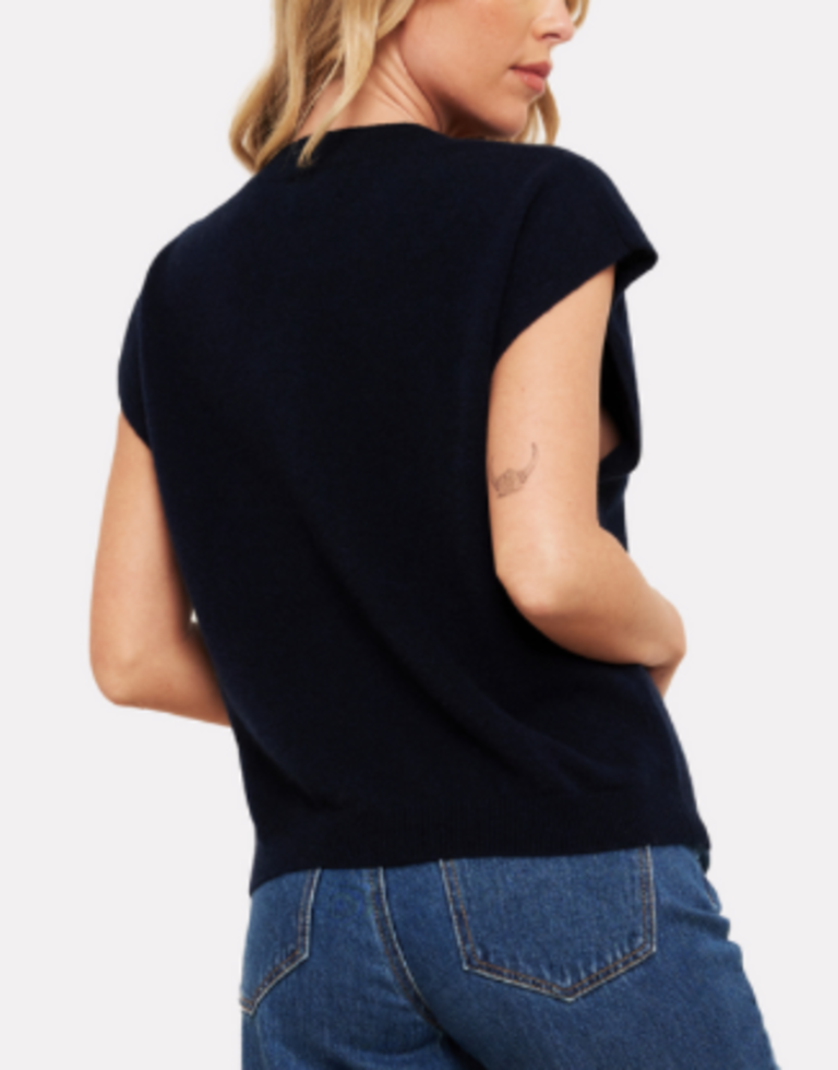 BRODIE FINE CASHMERE TABBY TANK