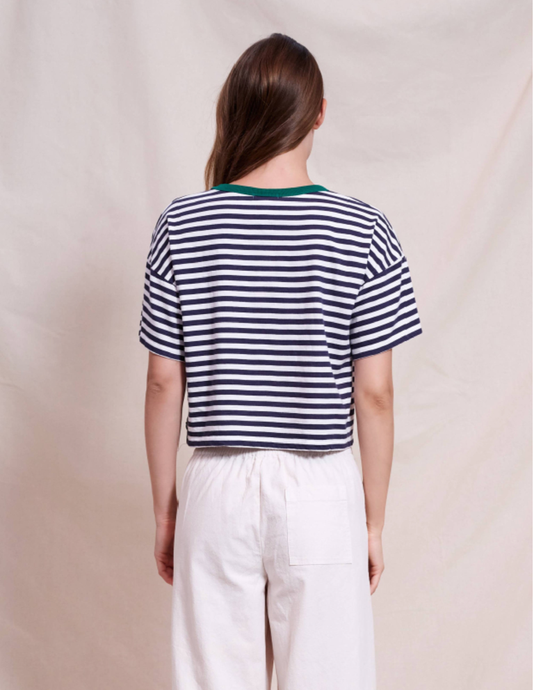 SUNDRY CROPPED BOXY TEE