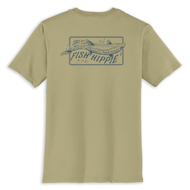 FISH HIPPIE ROCK BOTTOM S/S TEE