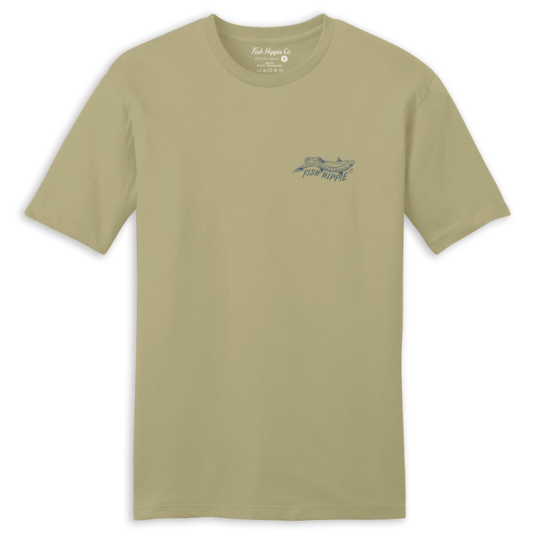 FISH HIPPIE ROCK BOTTOM S/S TEE