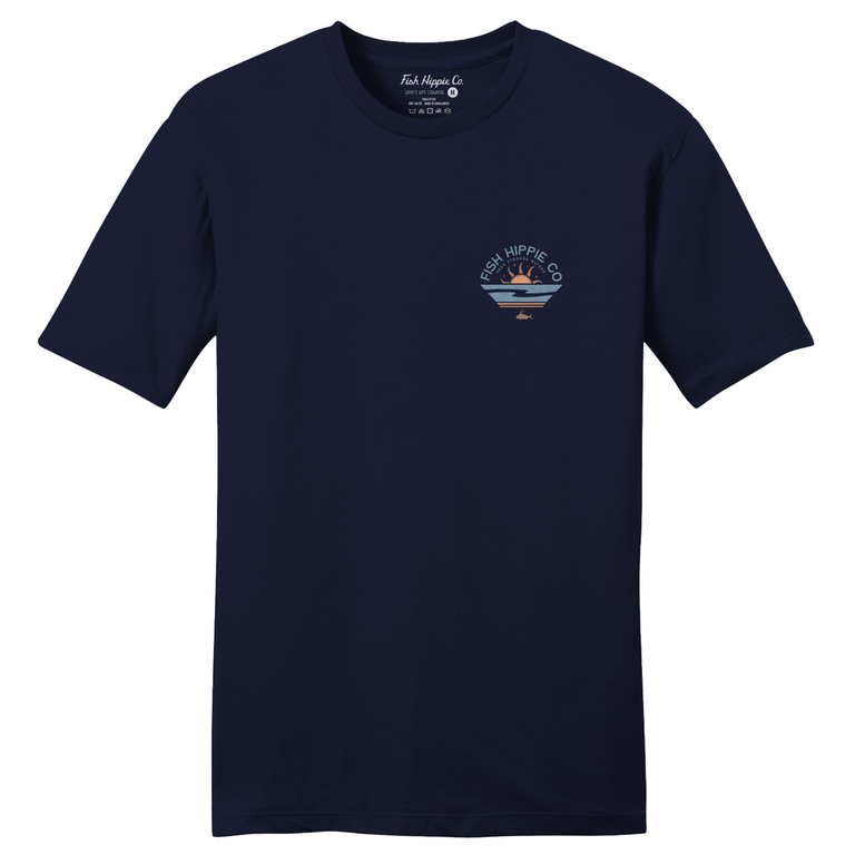 FISH HIPPIE EMERGED S/S TEE