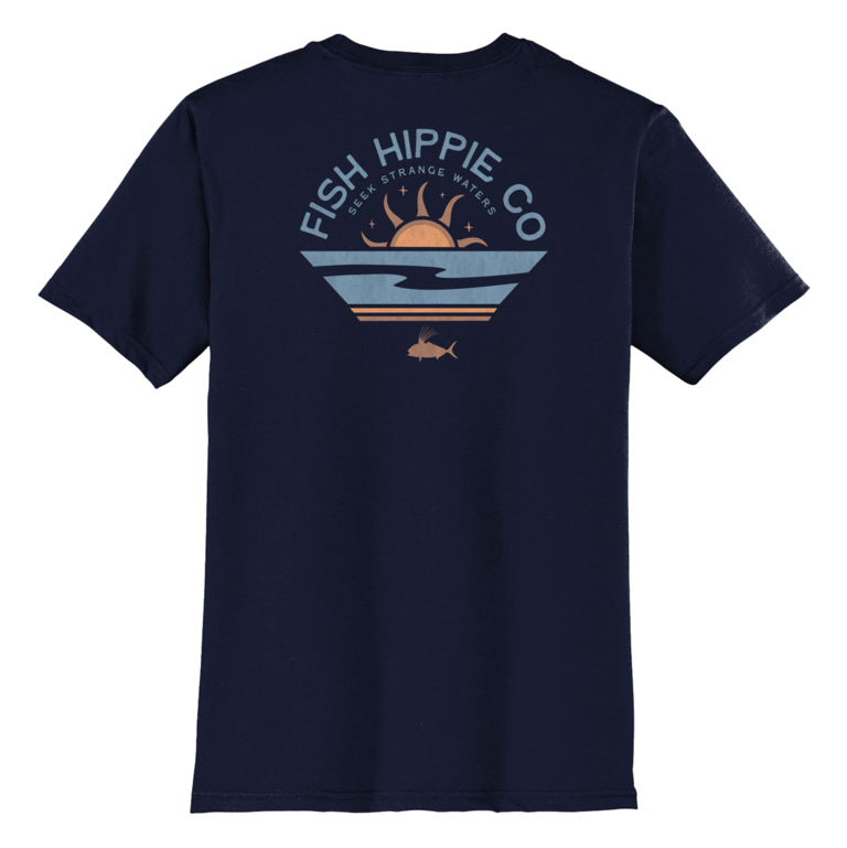 FISH HIPPIE EMERGED S/S TEE