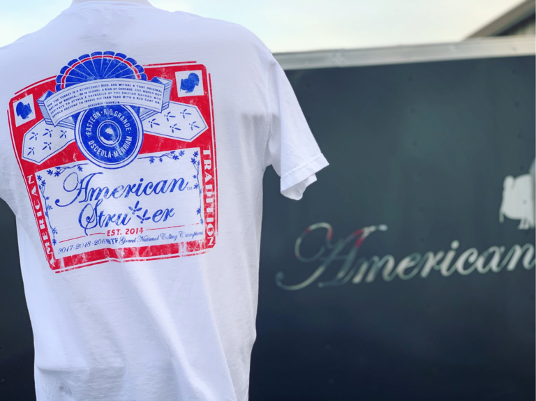 AMERICAN STRUTTER AMERICAN STRUTTER AMERICAN LABEL T-SHIRT