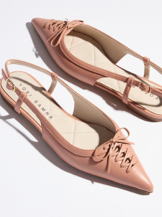 YOSI SAMRA VANESSA SLINGBACK FLAT