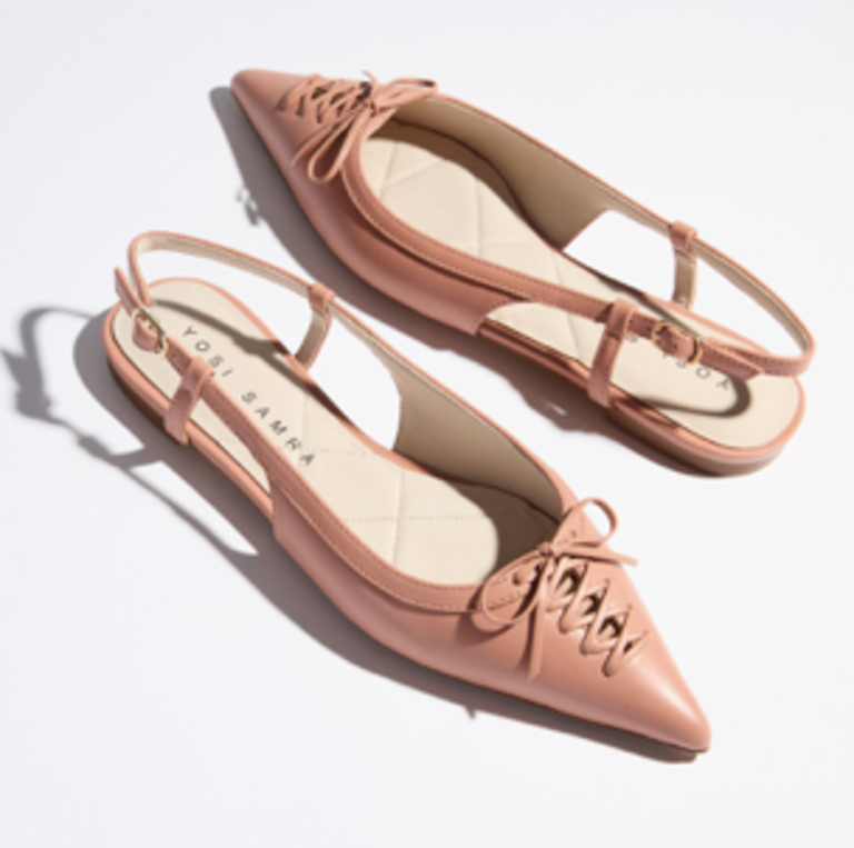 YOSI SAMRA VANESSA SLINGBACK FLAT