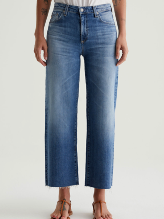 AG JEANS SAIGE WIDE LEG CROP JEAN