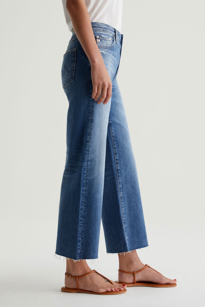 AG JEANS SAIGE WIDE LEG CROP JEAN