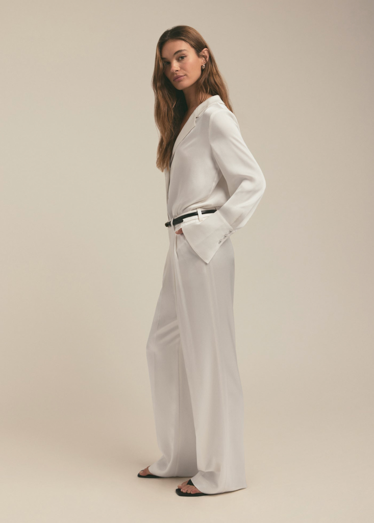 FAVORITE DAUGHTER THE LOW FAVORITE SATIN PANT
