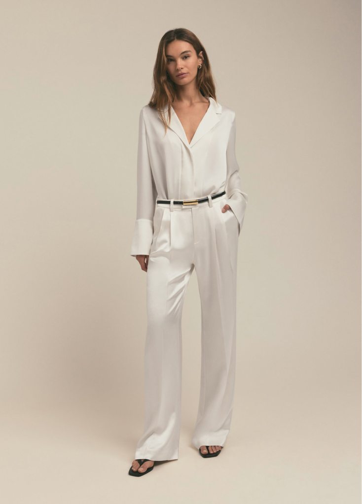 FAVORITE DAUGHTER THE LOW FAVORITE SATIN PANT