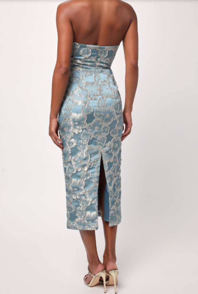 LULUS ISLA STRAPLESS DRESS