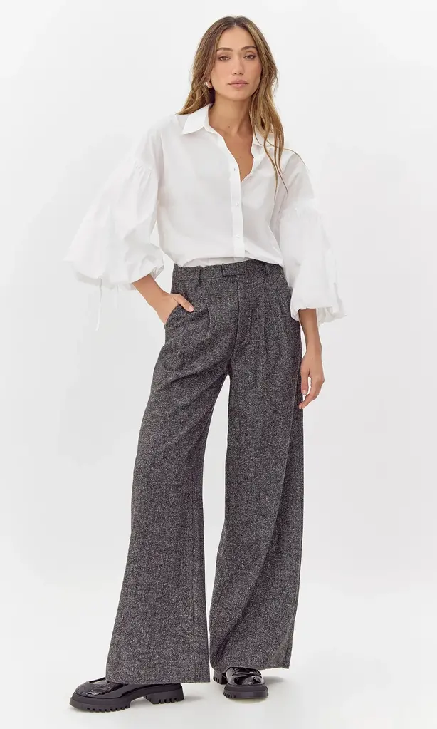 BRIANNA BALOON SLEEVE SHIRT