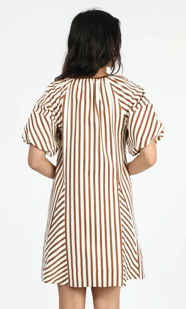 SIERRA STRIPE EASY SHIFT DRESS