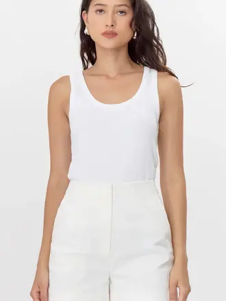 SANDERS TAILORED HIGH WAIST SHORT