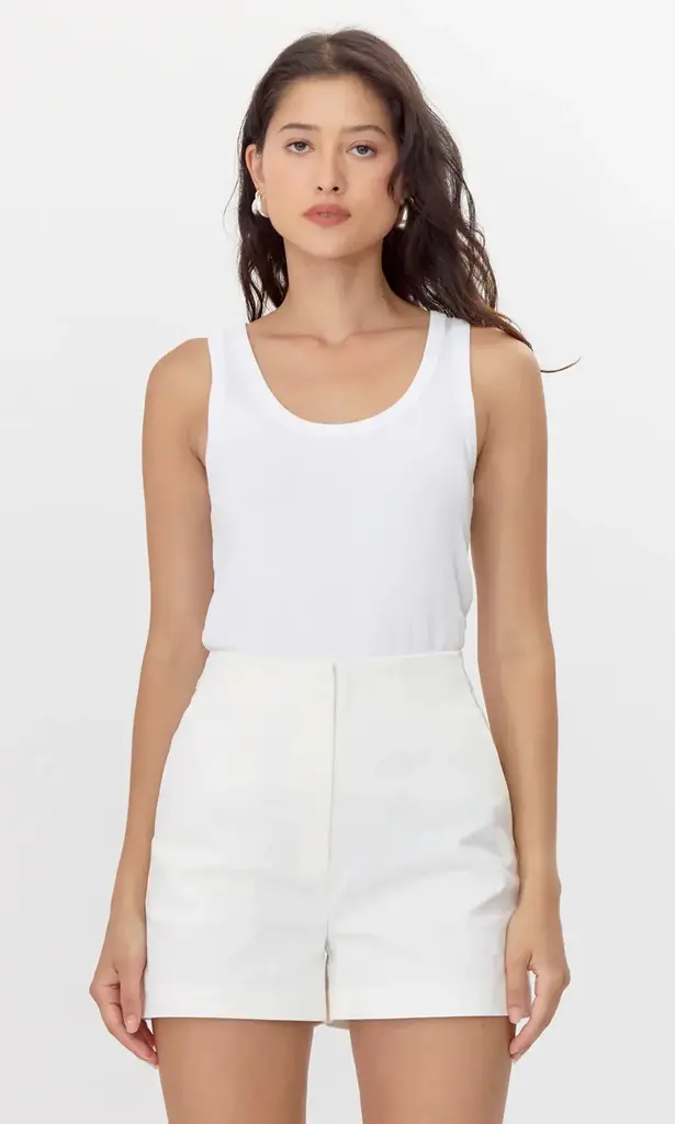 SANDERS TAILORED HIGH WAIST SHORT