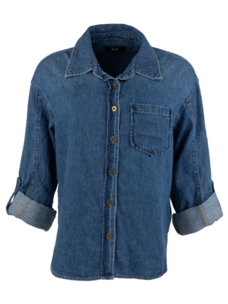 KUT LEIGHTON L/S BUTTONDOWN W/PATCH POCKET