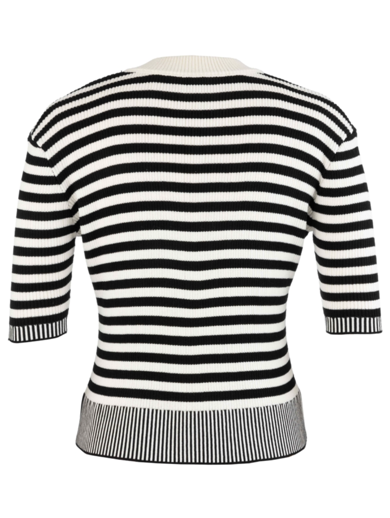 KUT ALORA PULLOVER HENLEY KNIT TOP