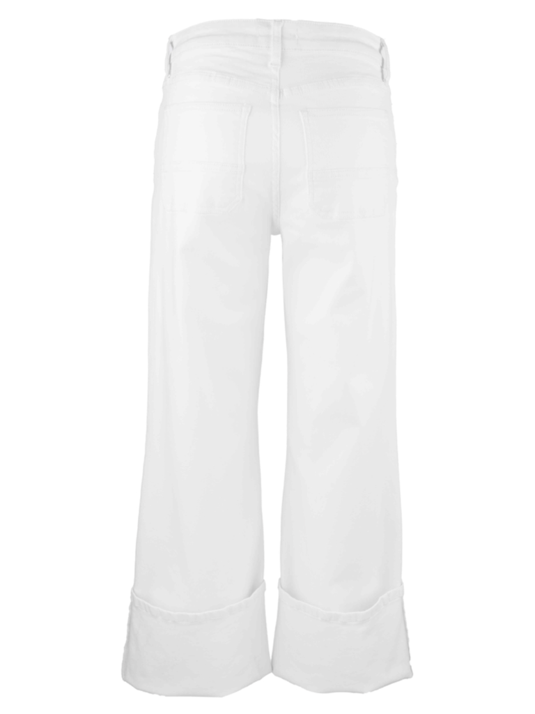 KUT CHARLOTTE HIGH RISE FAB AB WIDE LEG-ROLL UP