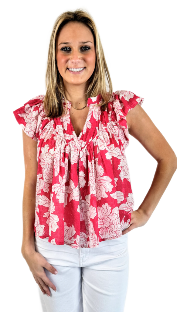 MAHILA Olene Top in Peony