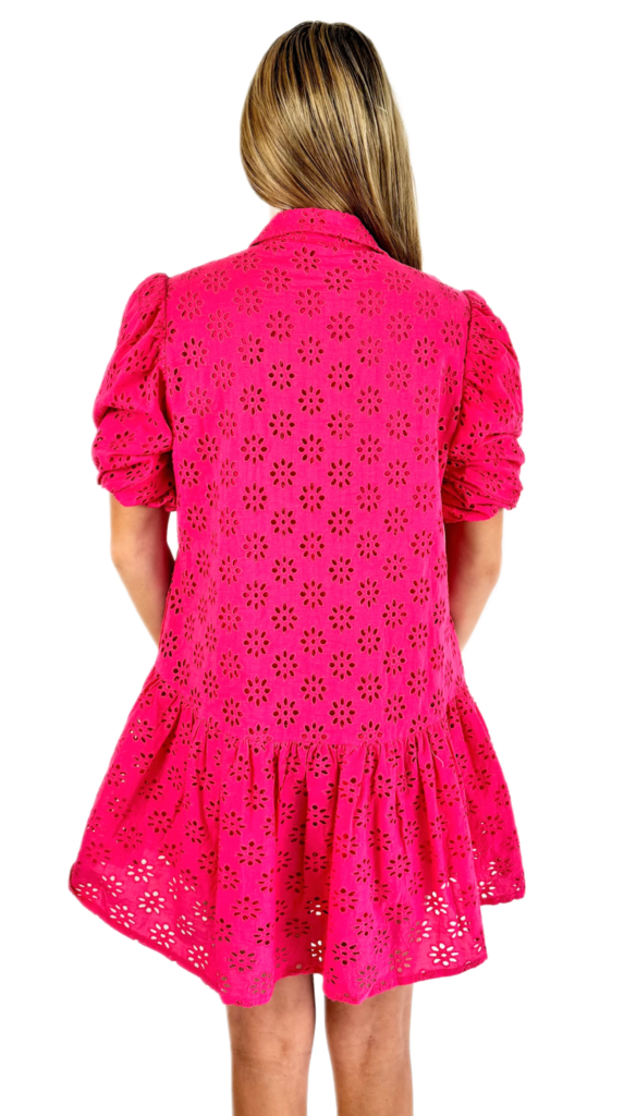 MAHILA Heidi Dress in Magenta