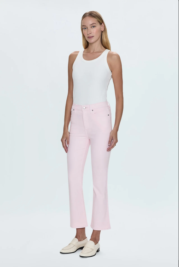 PISTOLA LENNON HIGH RISE CROP BOOT JEAN