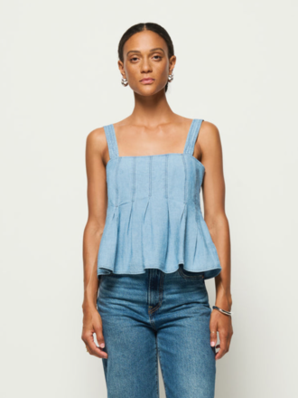 NATION LTD DOVE PLEATED TANK