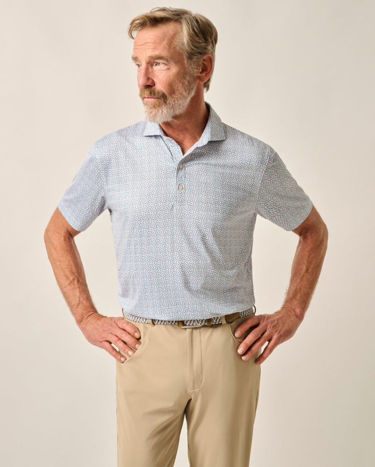 JOHNNIE-O SPRINGWOOD PERFORMANCE POLO JERSEY