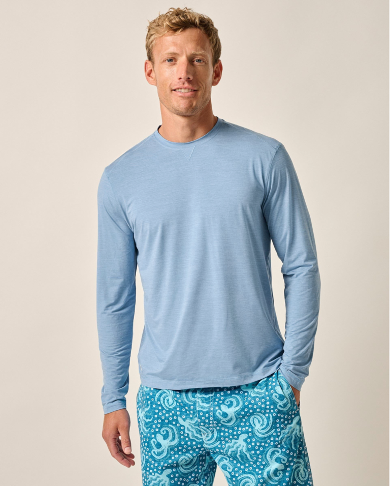 JOHNNIE-O BASIN PERFORMANCE UPF L/S SUN SHIRT