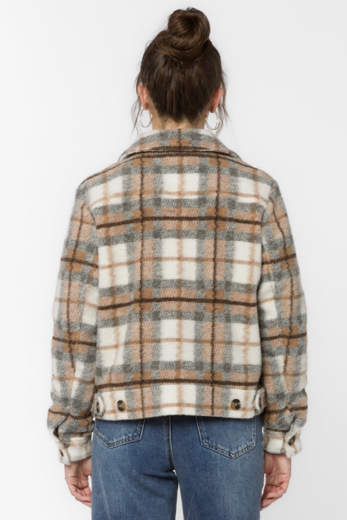 Velvet Heart FRENCHIE PLAID JACKET