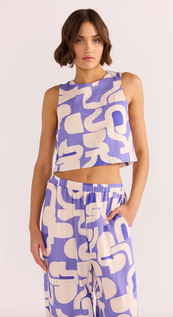 MINKPINK IRIS CROP TANK
