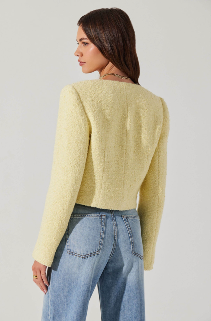 ASTR MARLEIGH V-NECK JACKET