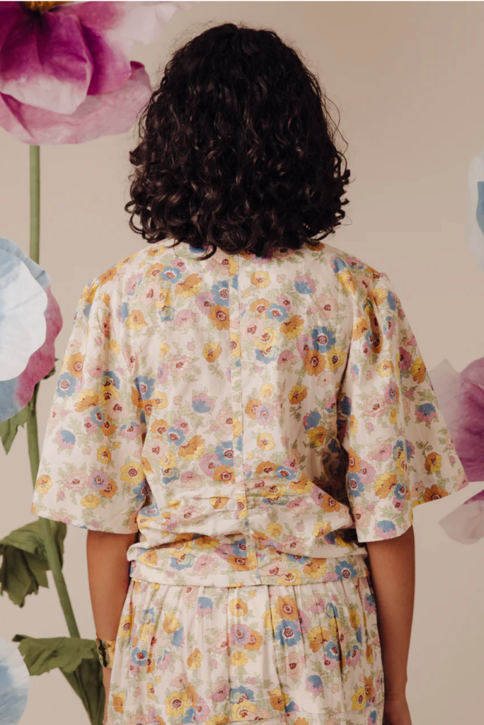 LOVE THE LABEL LIBERTY FABRIC SYLVAN TOP
